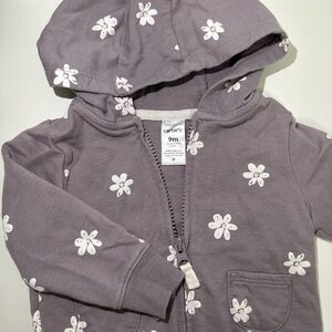Carter's Lavender Floral Kids Hoodie